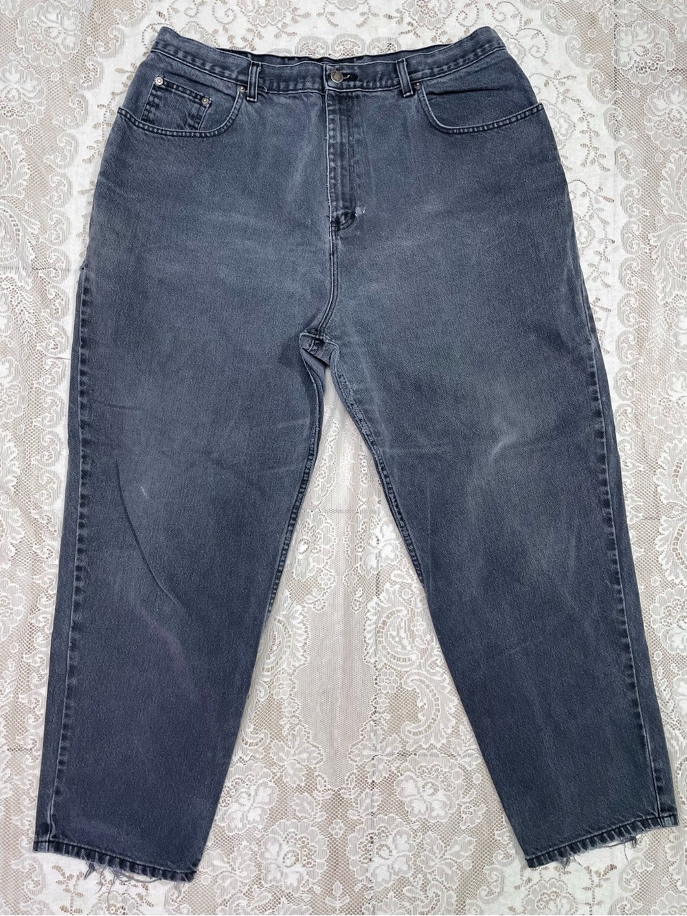 🌱5/$25🌱 Route 66 | Relaxed Fit Black Gray Plus Size Jeans